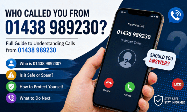 01438 989230: What This Number Means and Why It Calls You 01438 989230